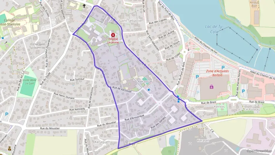 Appartement 44 m² deux pieces à vendre à Saint-Renan