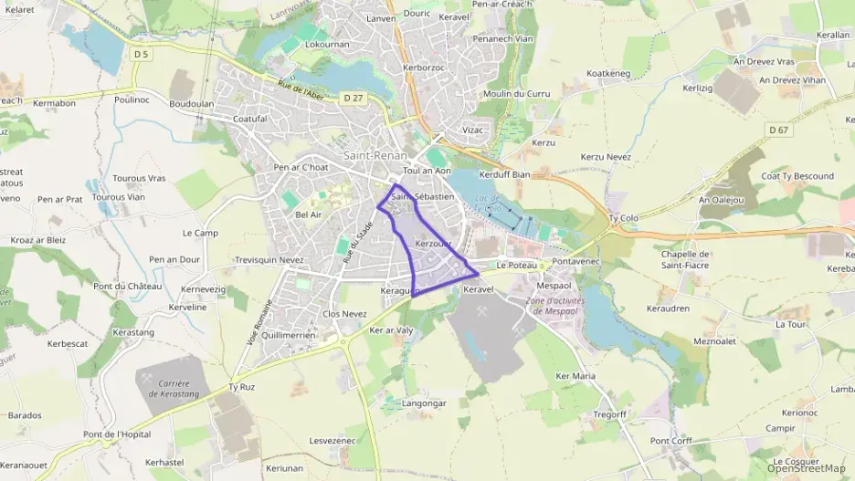 Appartement 44 m² deux pieces à vendre à Saint-Renan