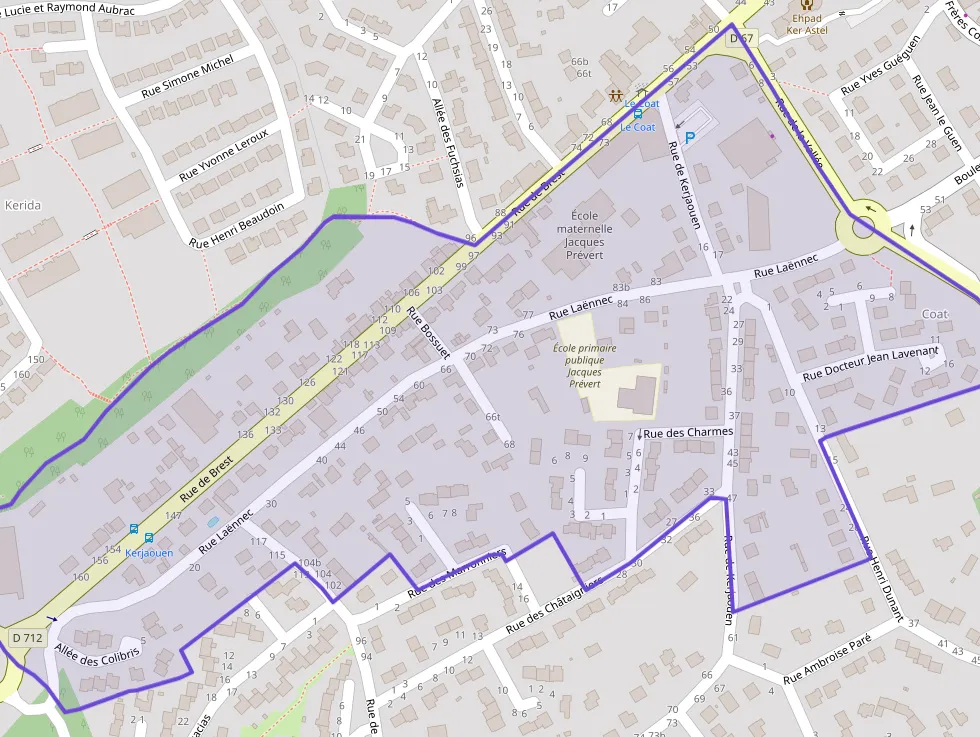 Appartement 51 m² deux pieces à vendre à Guipavas