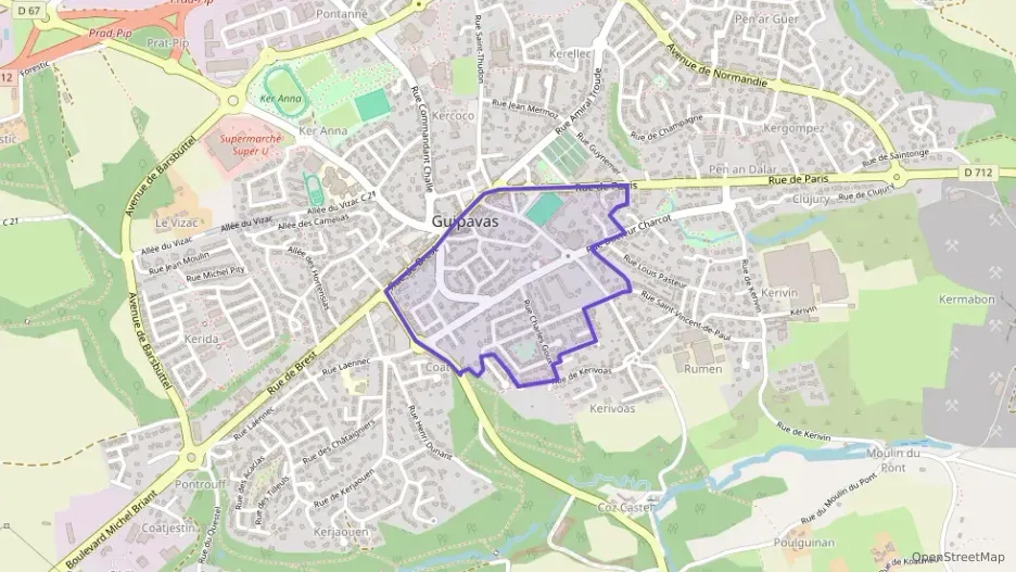 Appartement 102 m² cinq pièces à vendre à Guipavas