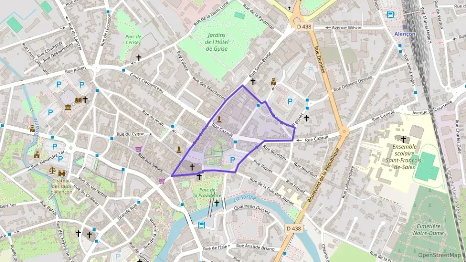 Appartement 78 m² trois pièces à vendre à Alençon