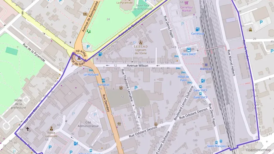 Appartement 57 m² trois pièces à vendre à Alençon Appartement 57 m² trois pièces à vendre à Alençon