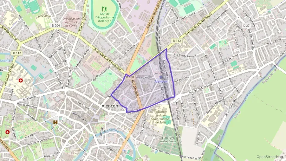 Appartement 57 m² trois pièces à vendre à Alençon Appartement 57 m² trois pièces à vendre à Alençon