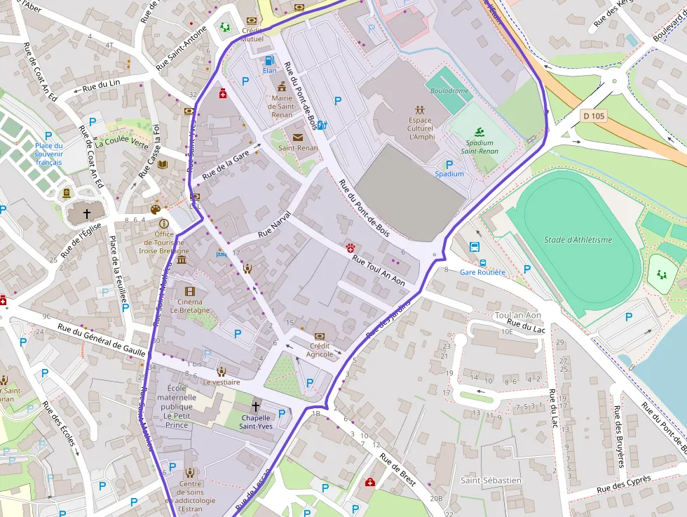 Appartement 40 m² deux pieces à vendre à Saint-Renan