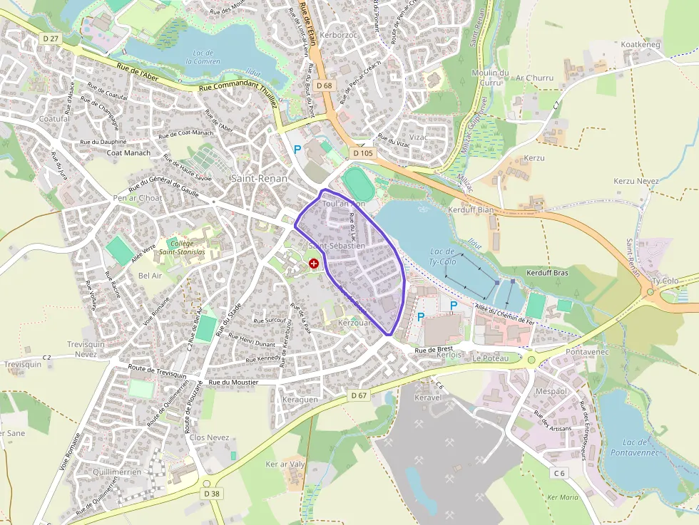 Appartement 65 m² quatre pièces à vendre à Saint-Renan