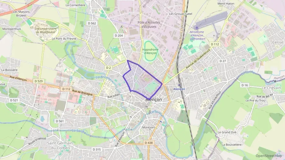 Appartement 58 m² trois pièces à vendre à Alençon Appartement 58 m² trois pièces à vendre à Alençon