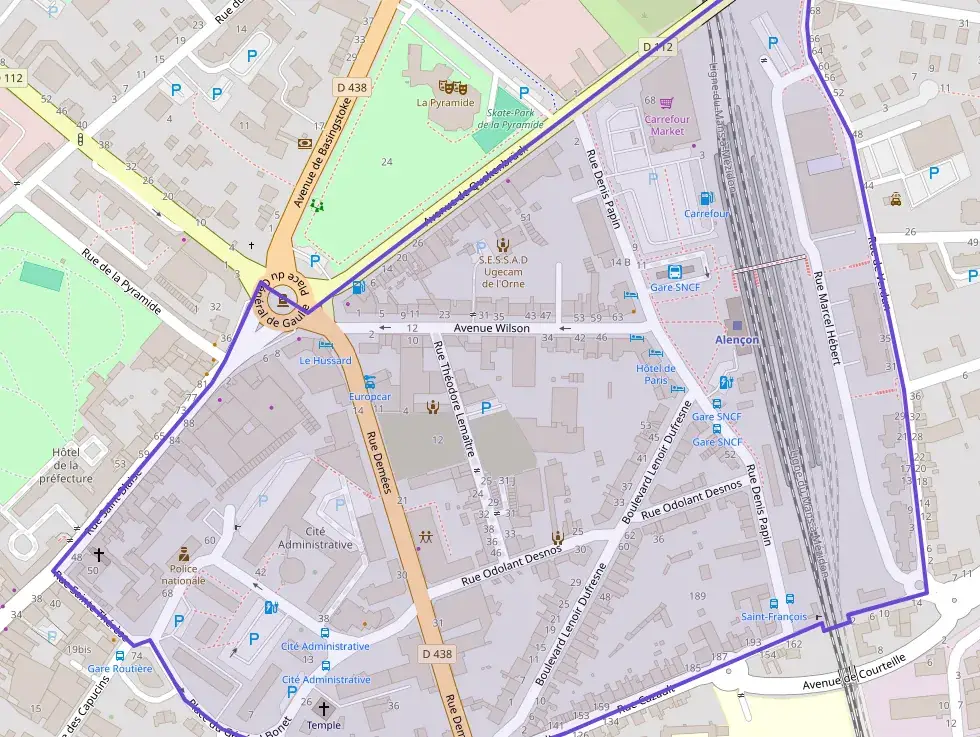 Appartement 57 m² trois pièces à vendre à Alençon