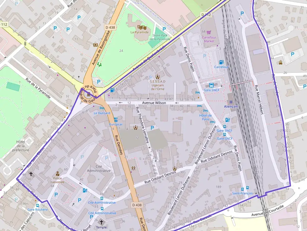 Appartement 57 m² trois pièces à vendre à Alençon