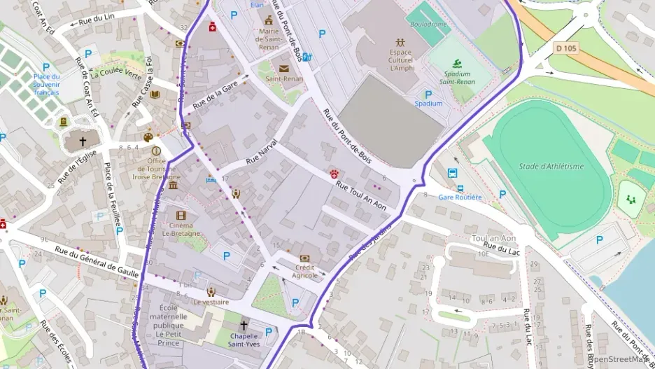 Appartement 45 m² trois pièces à vendre à Saint-Renan