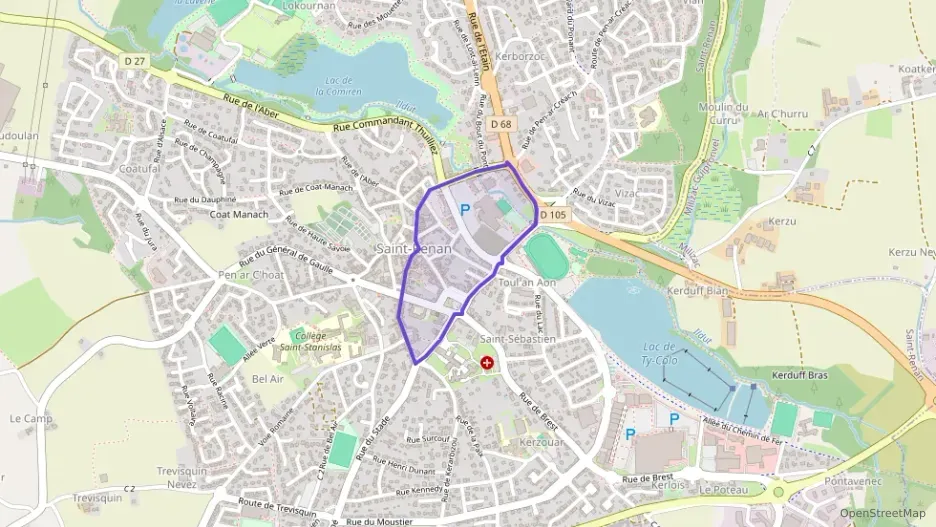 Appartement 45 m² trois pièces à vendre à Saint-Renan