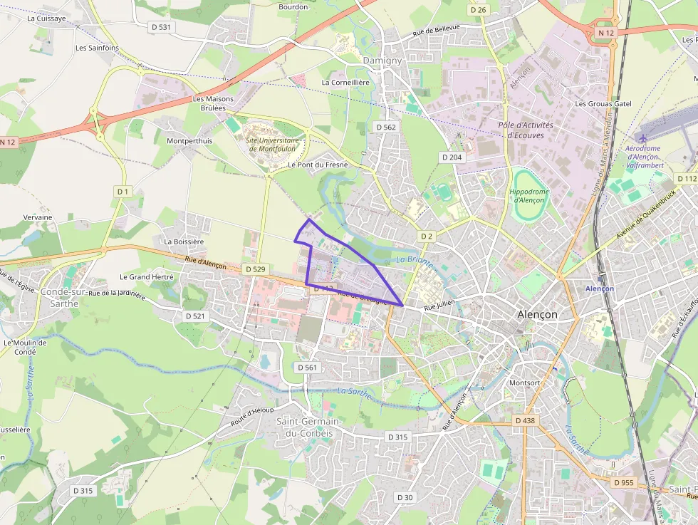 Appartement 92 m² quatre pièces à vendre à Alençon