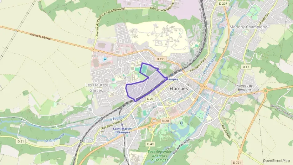 Appartement 86 m² quatre pièces à vendre à Étampes