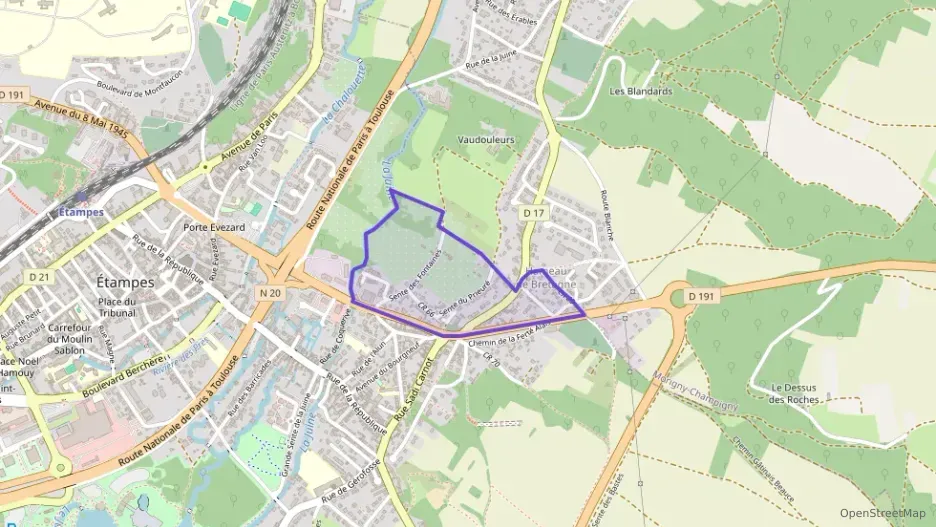 Appartement 70 m² trois pièces à vendre à Étampes