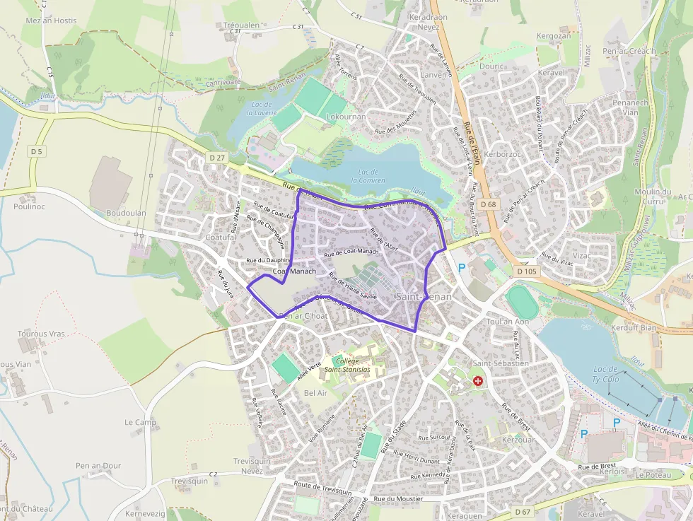 Appartement 61 m² trois pièces à vendre à Saint-Renan