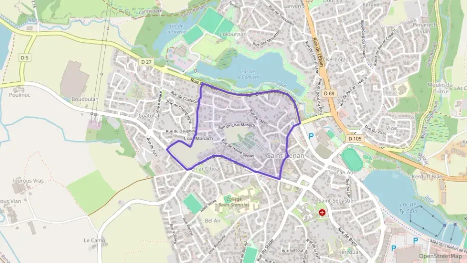 Appartement 77 m² quatre pièces à vendre à Saint-Renan