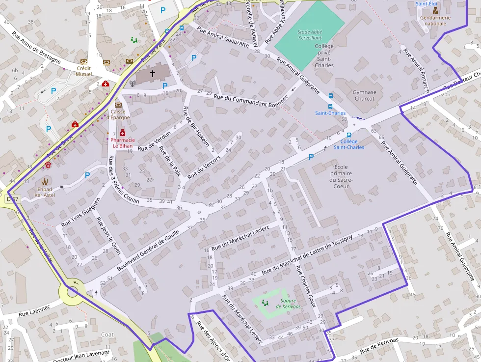 Appartement 53 m² deux pieces à vendre à Guipavas