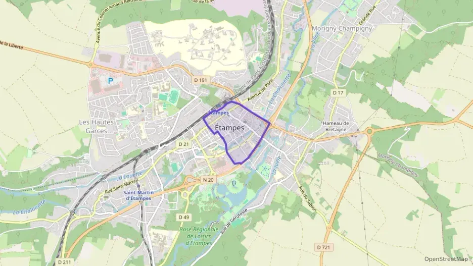 Appartement 55 m² trois pièces à vendre à Étampes