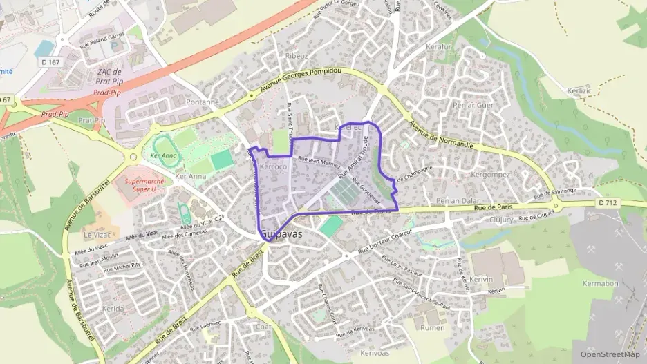 Appartement 64 m² deux pieces à vendre à Guipavas