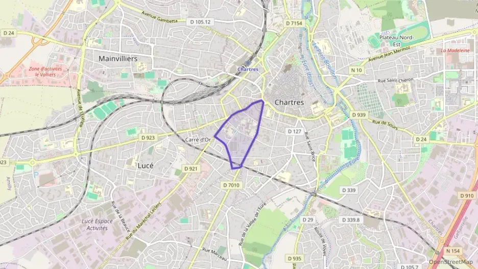 Appartement 103 m² cinq pièces à vendre à Chartres