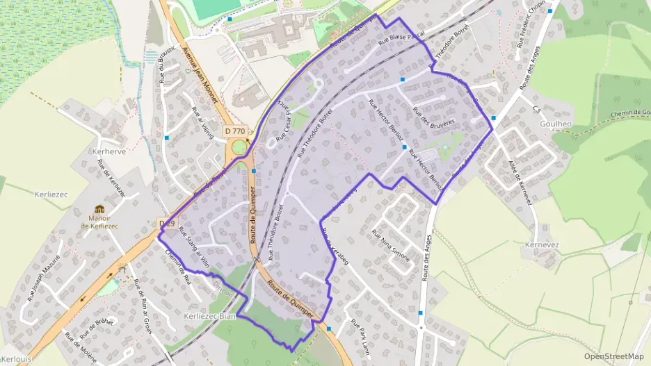 Appartement 72 m² quatre pièces à vendre à Landerneau Appartement 72 m² quatre pièces à vendre à Landerneau