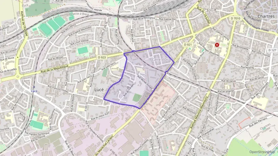 Appartement 69 m² trois pièces à vendre à Lucé Appartement 69 m² trois pièces à vendre à Lucé