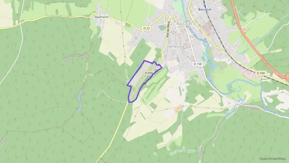 Appartement 90 m² quatre pièces à vendre à Baccarat