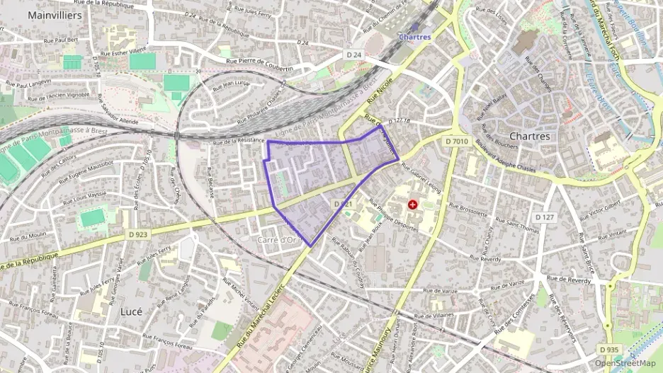 Appartement 63 m² trois pièces à vendre à Chartres