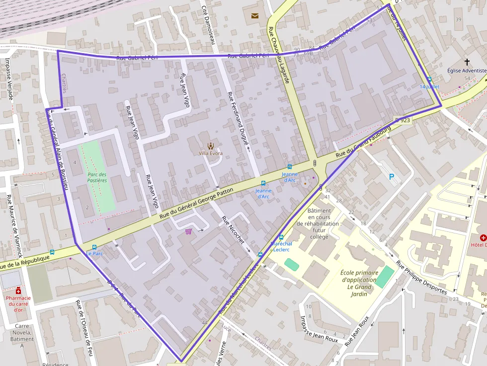 Appartement 46 m² deux pieces à vendre à Chartres