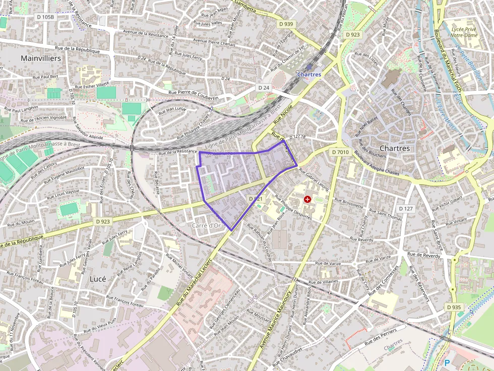 Appartement 46 m² deux pieces à vendre à Chartres