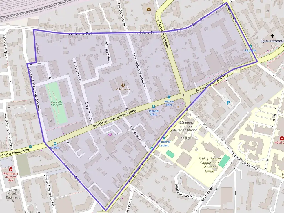 Appartement 44 m² deux pieces à vendre à Chartres