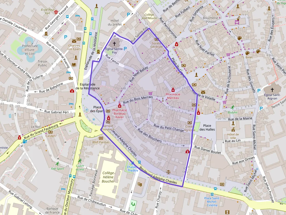 Appartement 53 m² trois pièces à vendre à Chartres