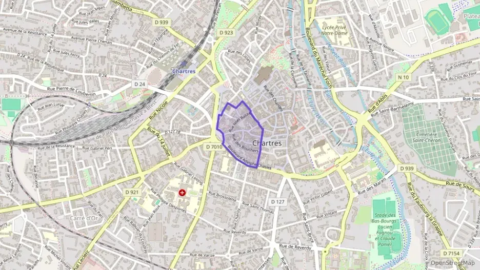 Appartement 53 m² trois pièces à vendre à Chartres