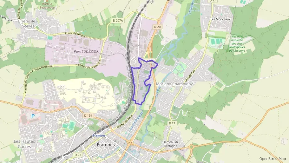 Appartement 57 m² trois pièces à vendre à Étampes Appartement 57 m² trois pièces à vendre à Étampes