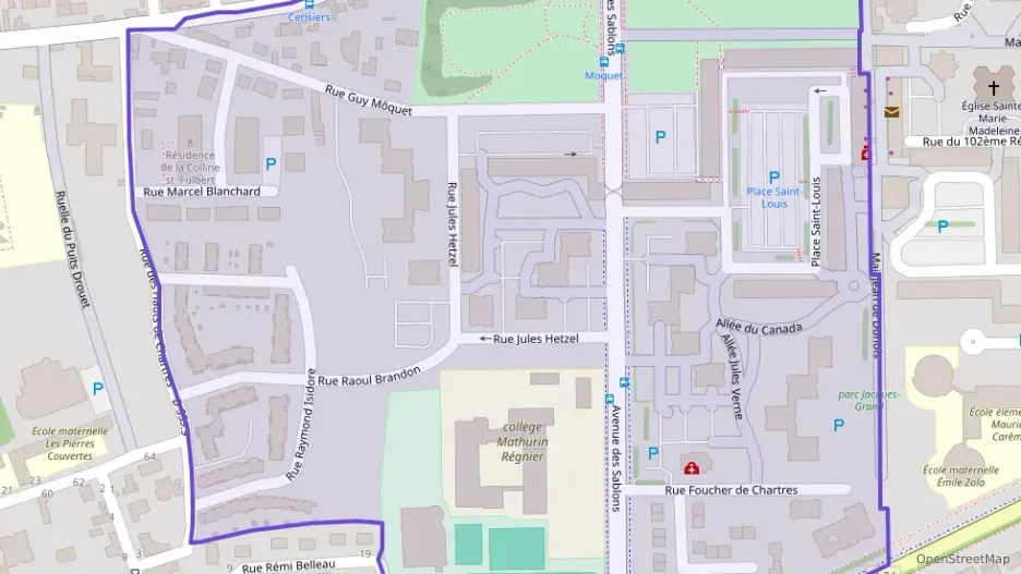 Appartement 64 m² trois pièces à vendre à Chartres