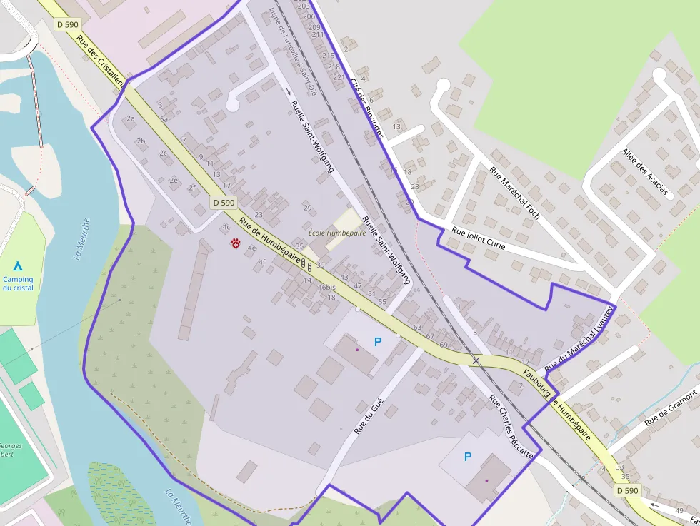 Appartement 59 m² trois pièces à vendre à Baccarat