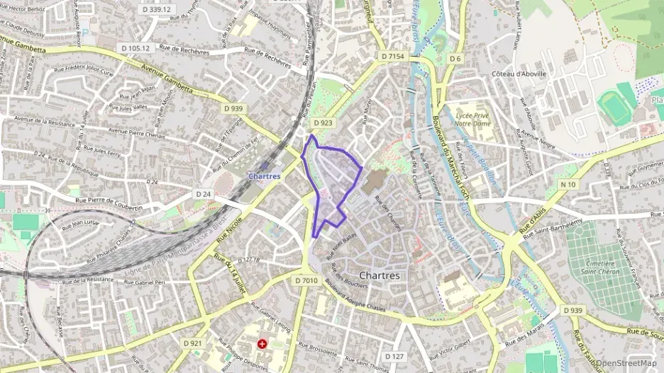 Appartement 40 m² deux pieces à vendre à Chartres