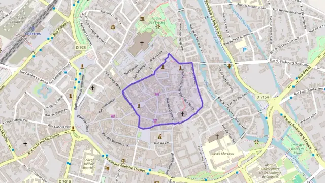 Appartement 84 m² quatre pièces à vendre à Chartres