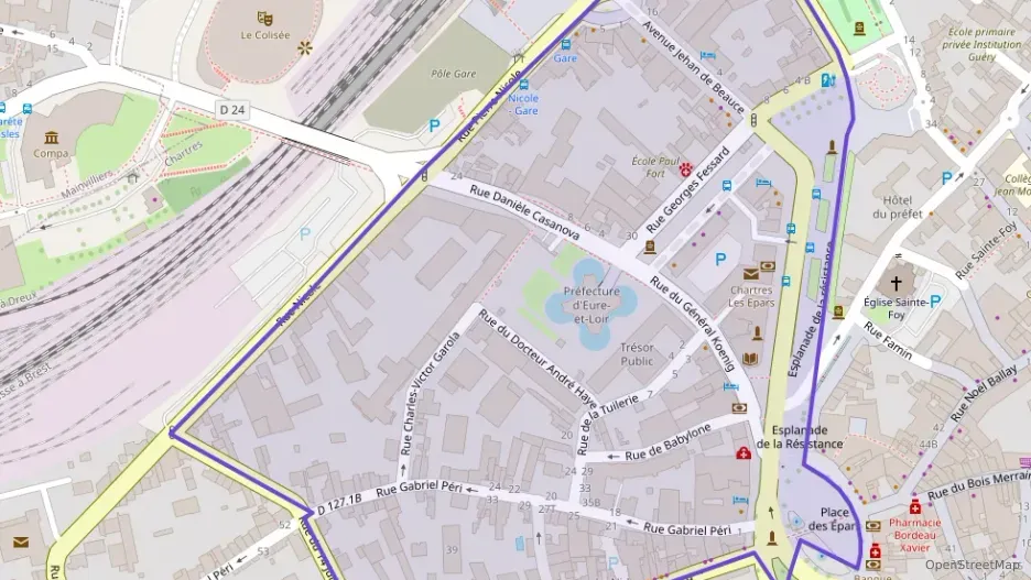 Appartement 72 m² trois pièces à vendre à Chartres