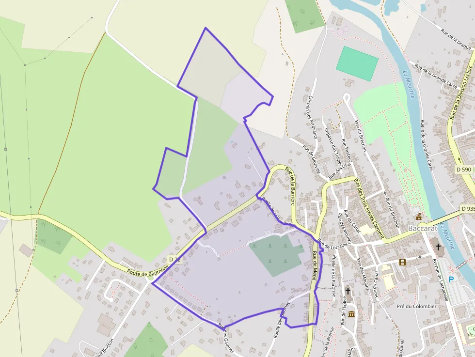 Appartement 58 m² trois pièces à vendre à Baccarat