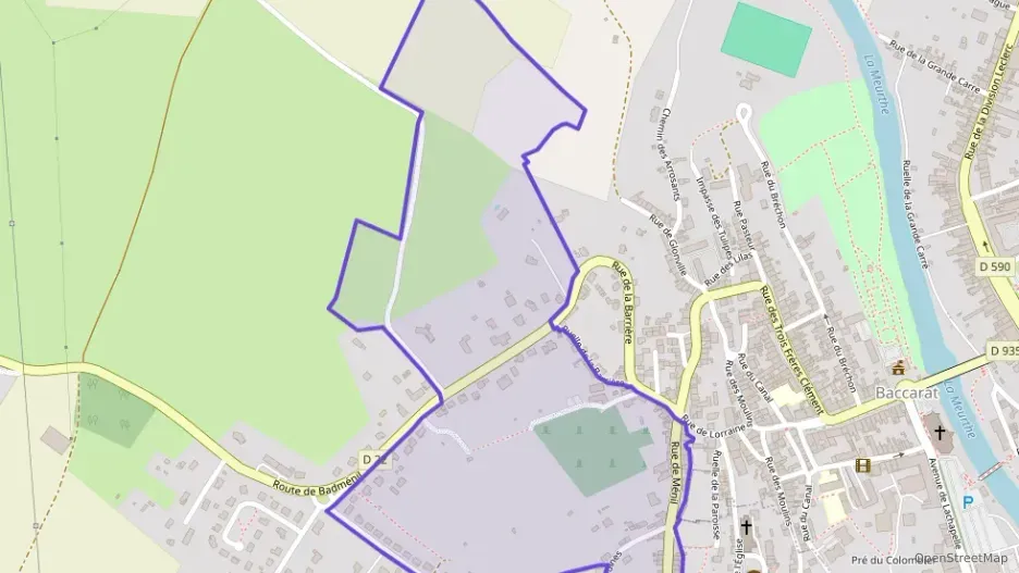 Appartement 58 m² trois pièces à vendre à Baccarat Appartement 58 m² trois pièces à vendre à Baccarat