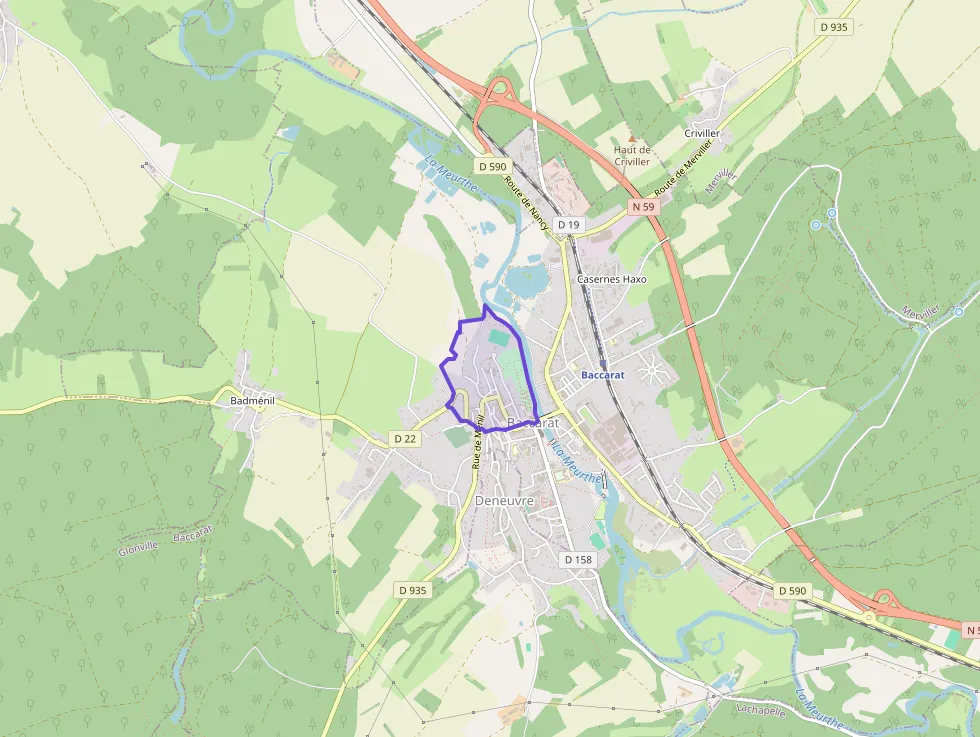 Appartement 64 m² trois pièces à vendre à Baccarat