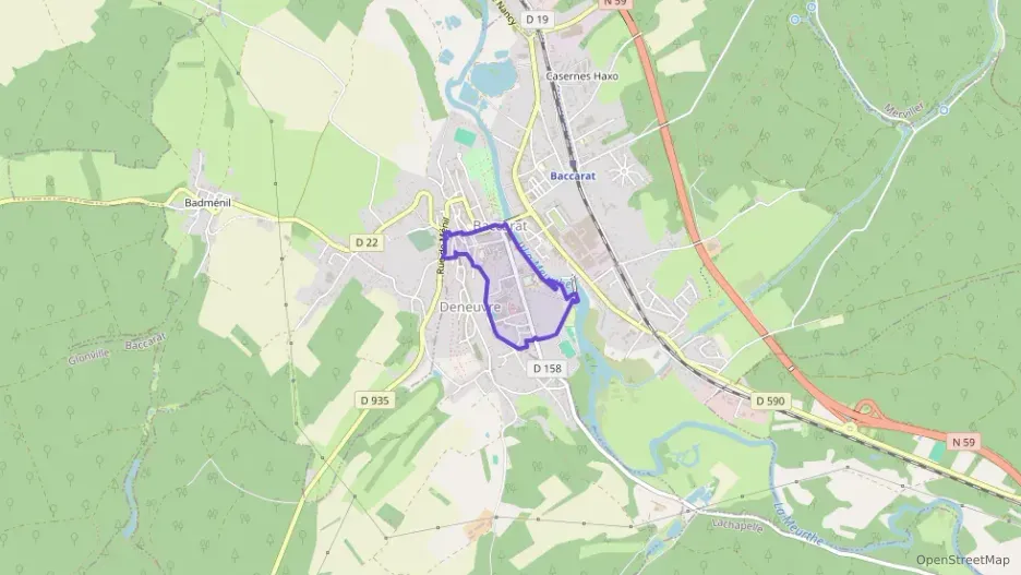 Appartement 70 m² trois pièces à vendre à Baccarat