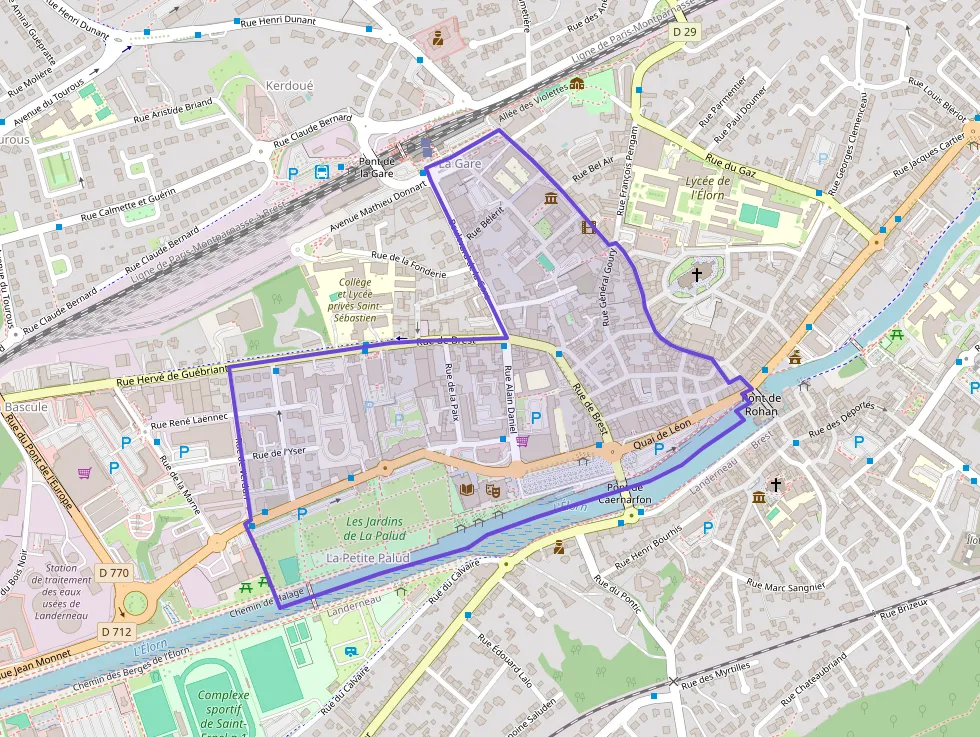 Appartement 71 m² trois pièces à vendre à Landerneau