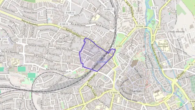 Appartement 70 m² trois pièces à vendre à Chartres