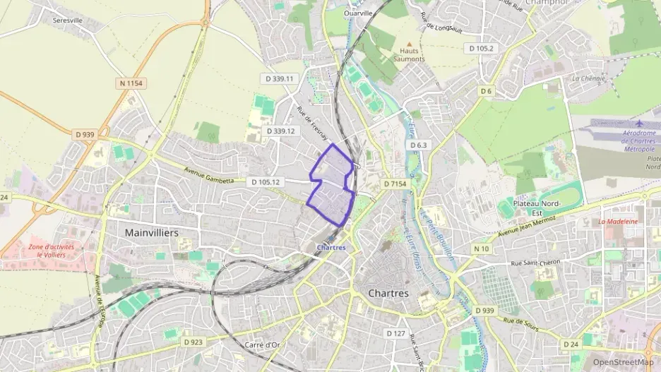 Appartement 71 m² trois pièces à vendre à Chartres