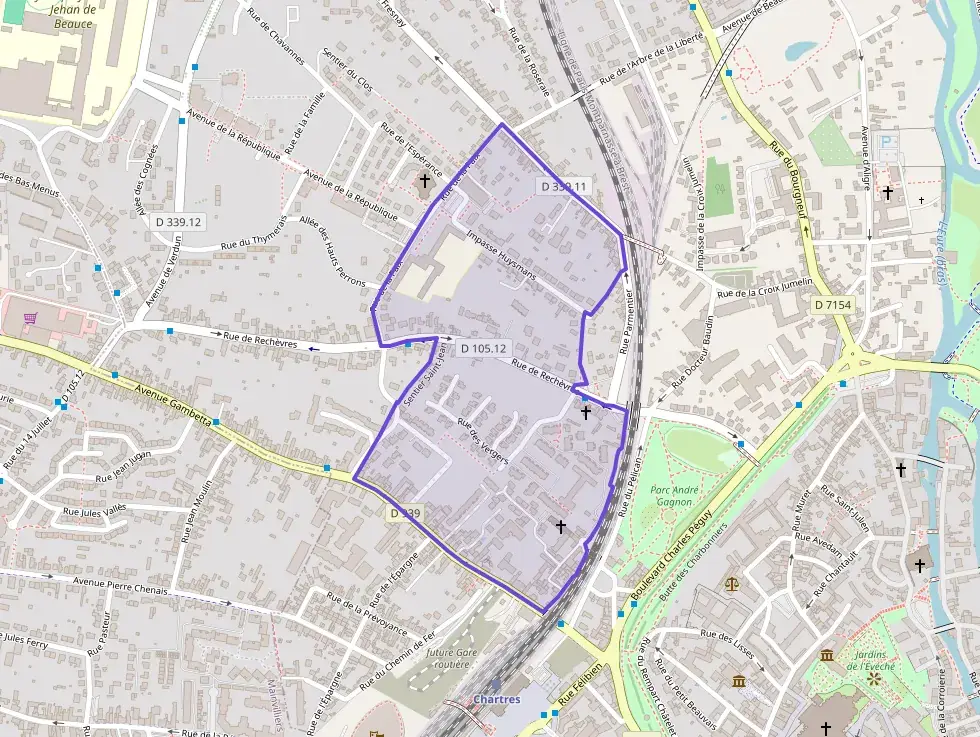 Appartement 68 m² trois pièces à vendre à Chartres