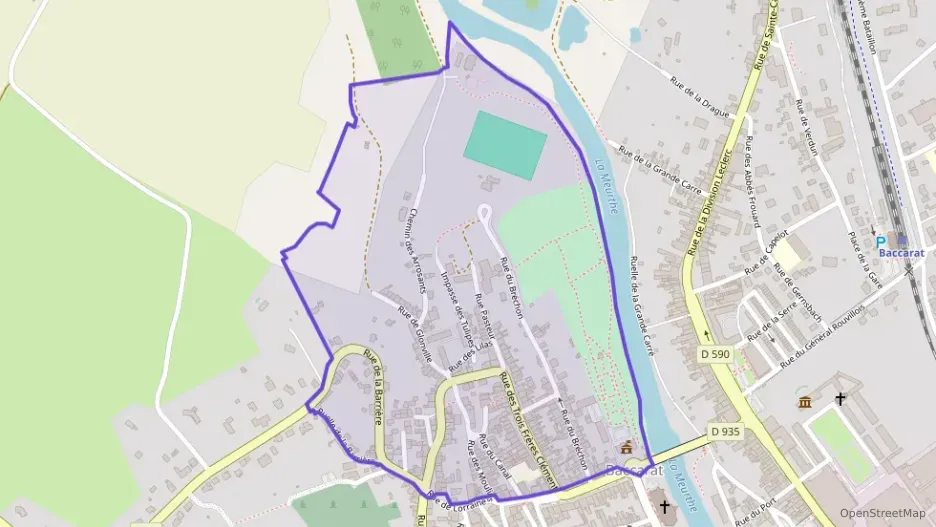 Appartement 59 m² trois pièces à vendre à Baccarat