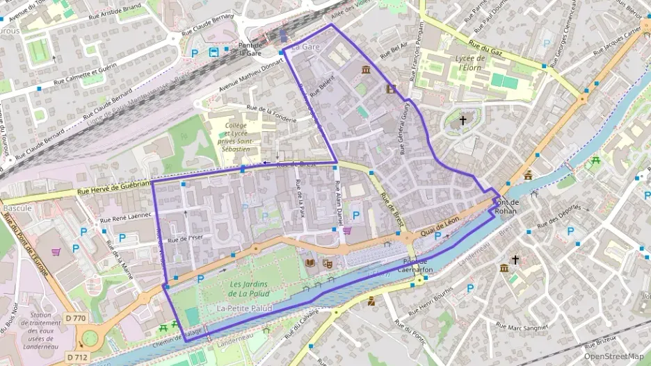 Appartement 38 m² deux pieces à vendre à Landerneau