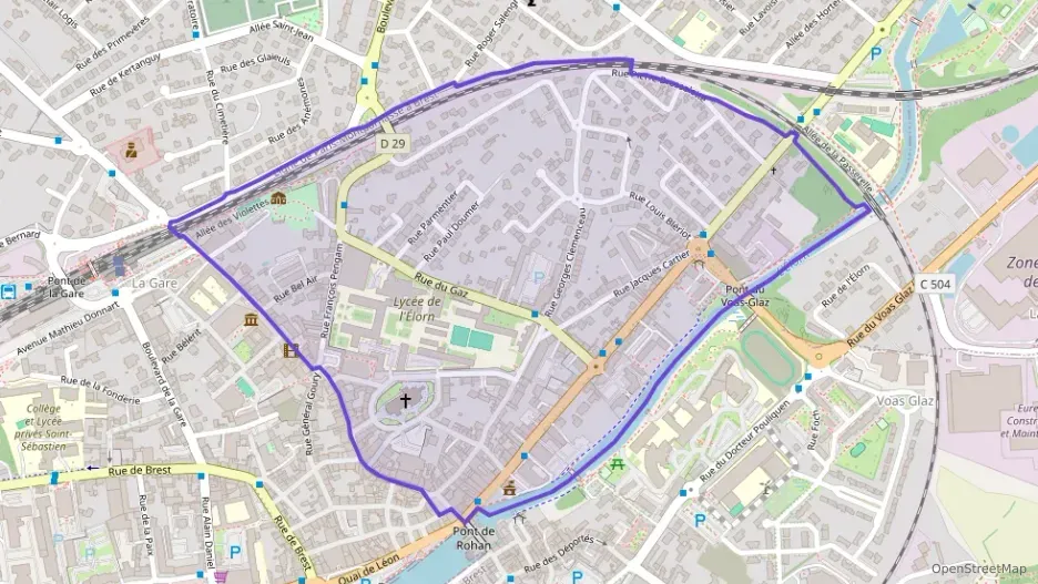 Appartement 30 m² une piece à vendre à Landerneau