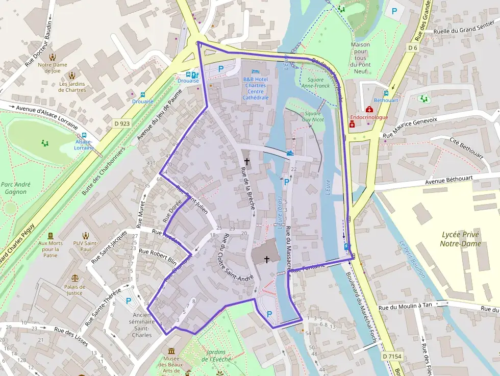 Appartement 36 m² deux pieces à vendre à Chartres